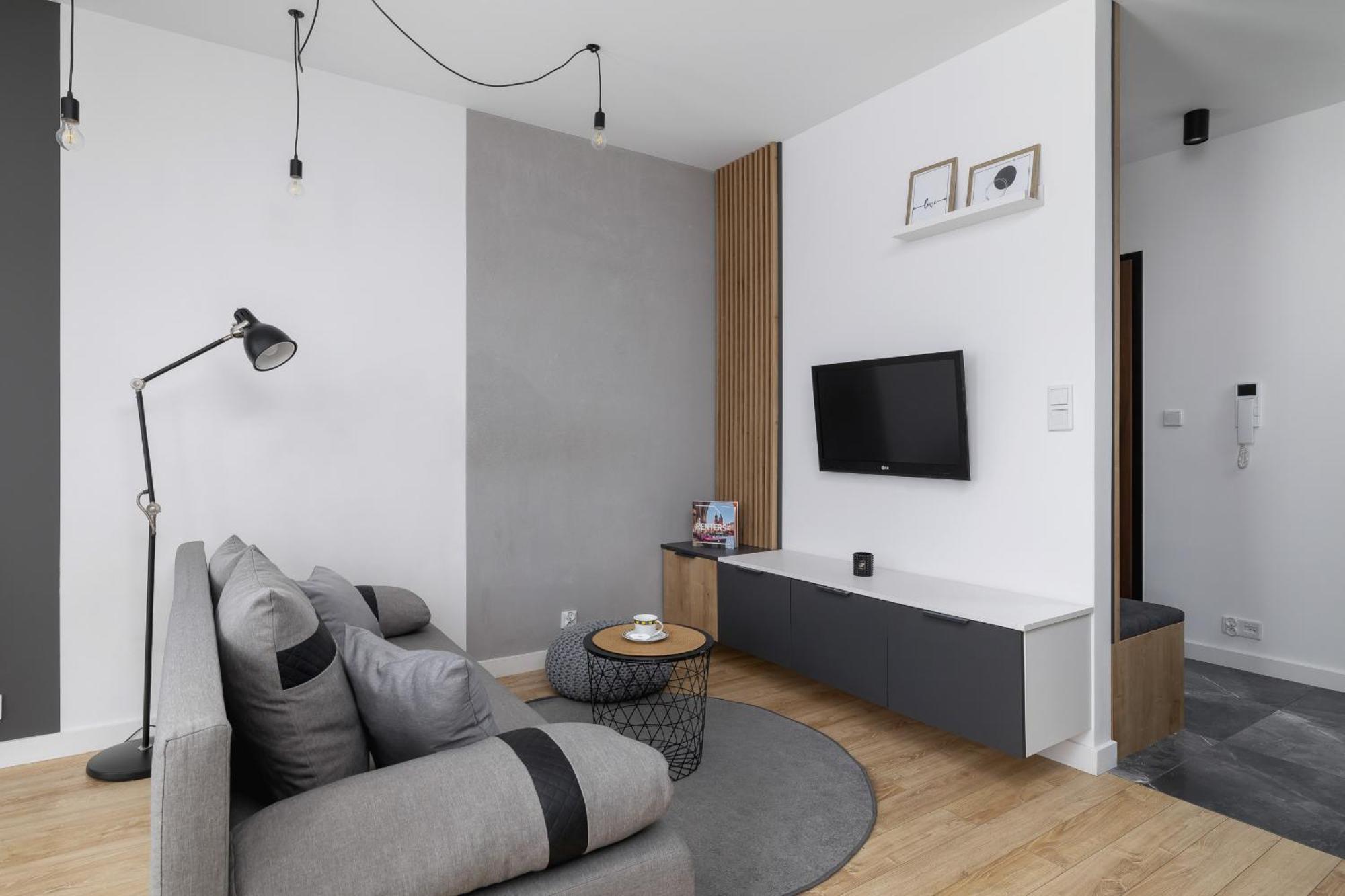קרקוב Elegant Apartment In Cracow With Balcony, Parking And Desk By Noclegi Renters מראה חיצוני תמונה